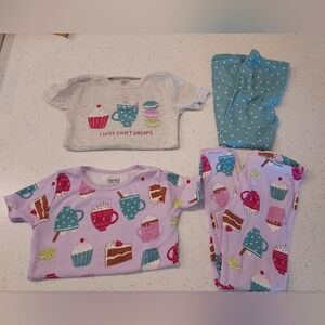 Carters Girls Pajama Set Bundle